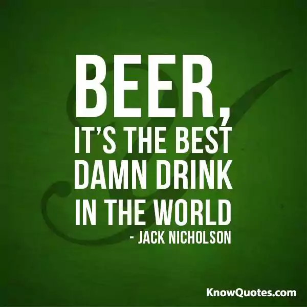 Beer Quotes Famous
