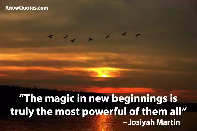 Positive New Beginning Quotes