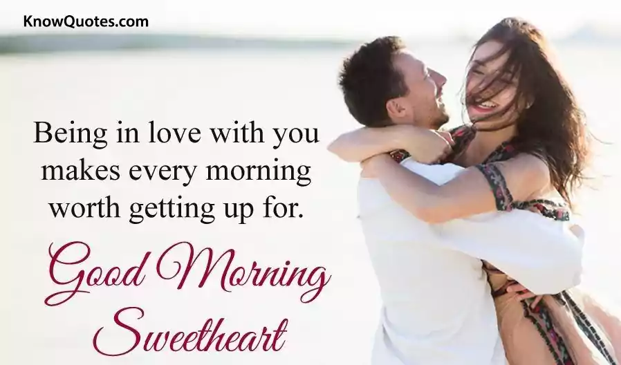 Good Morning Quotes for Love in English