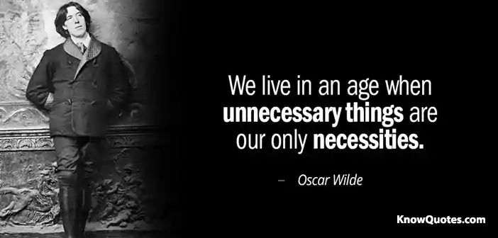 Oscar Wilde Quotes About Life