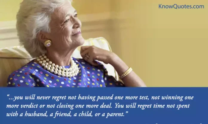 Famous Quotes From Barbara Bush