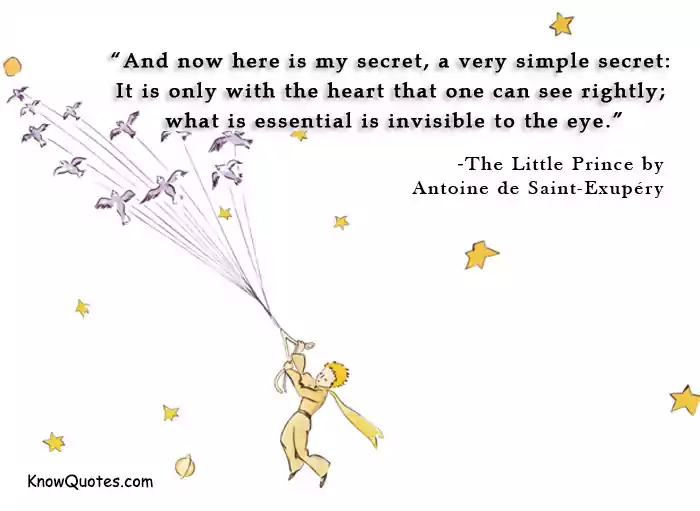 Important Quotes in the Little Prince