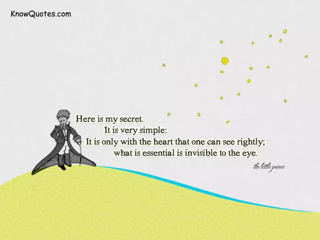 Best Quotes From Little Prince