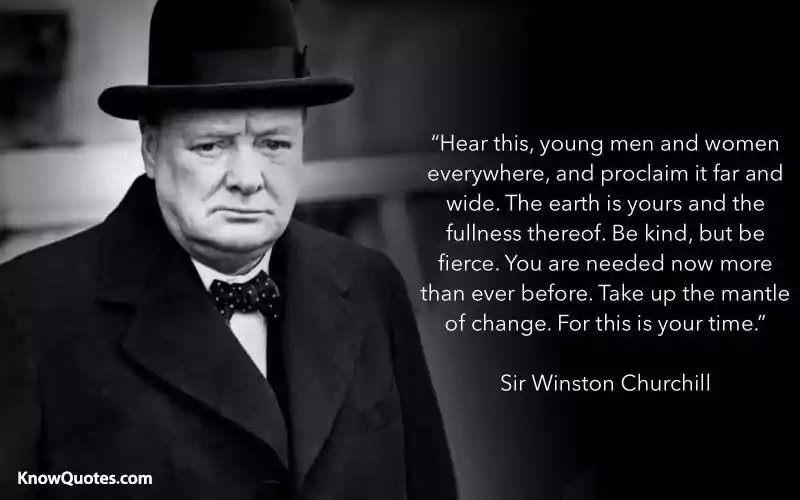 Winston Churchill Quotes on Success