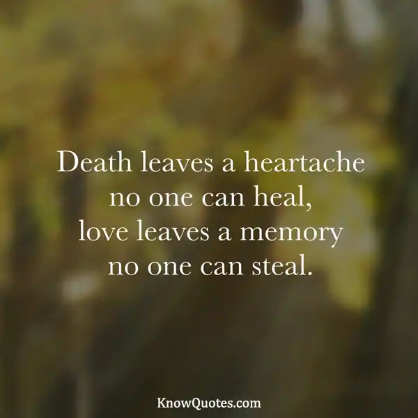 Quotes After Losing A Loved One | KnowQuotes.com