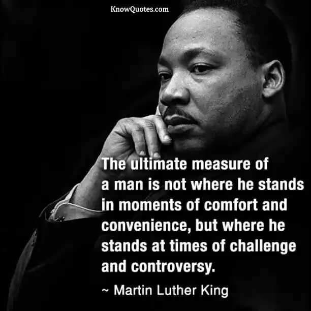Martin Luther King Quotes Leadership
