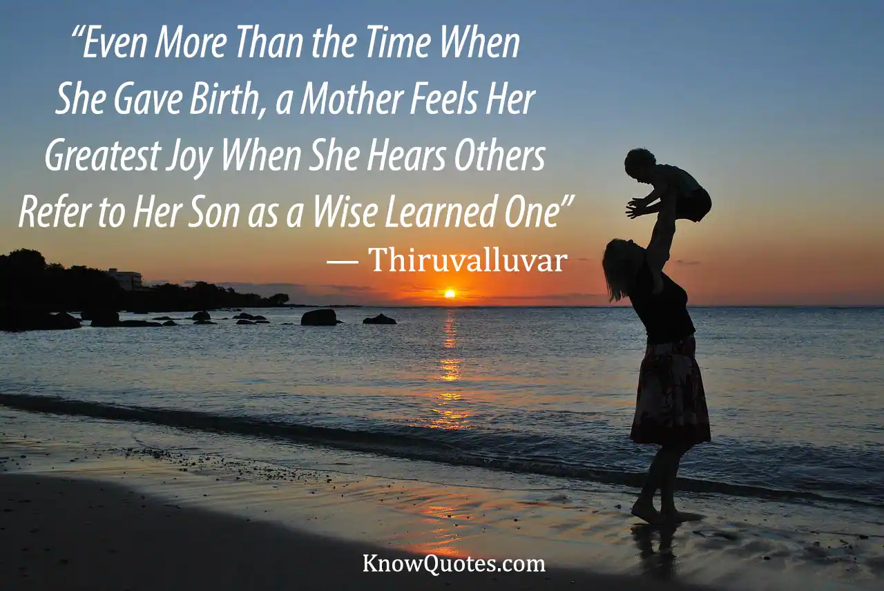 Mother and Son Quotes and Sayings