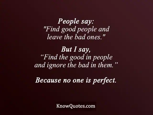 No Need to Be Perfect Quotes