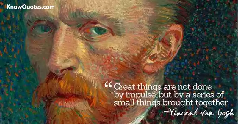 Art Quotes Vincent Van Gogh