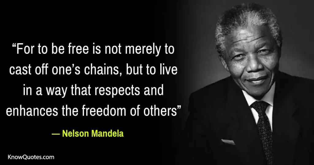 Quotes by Nelson Mandela on Life
