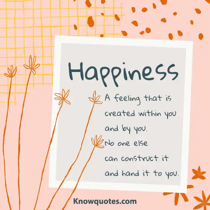 Short Quotes About Happiness