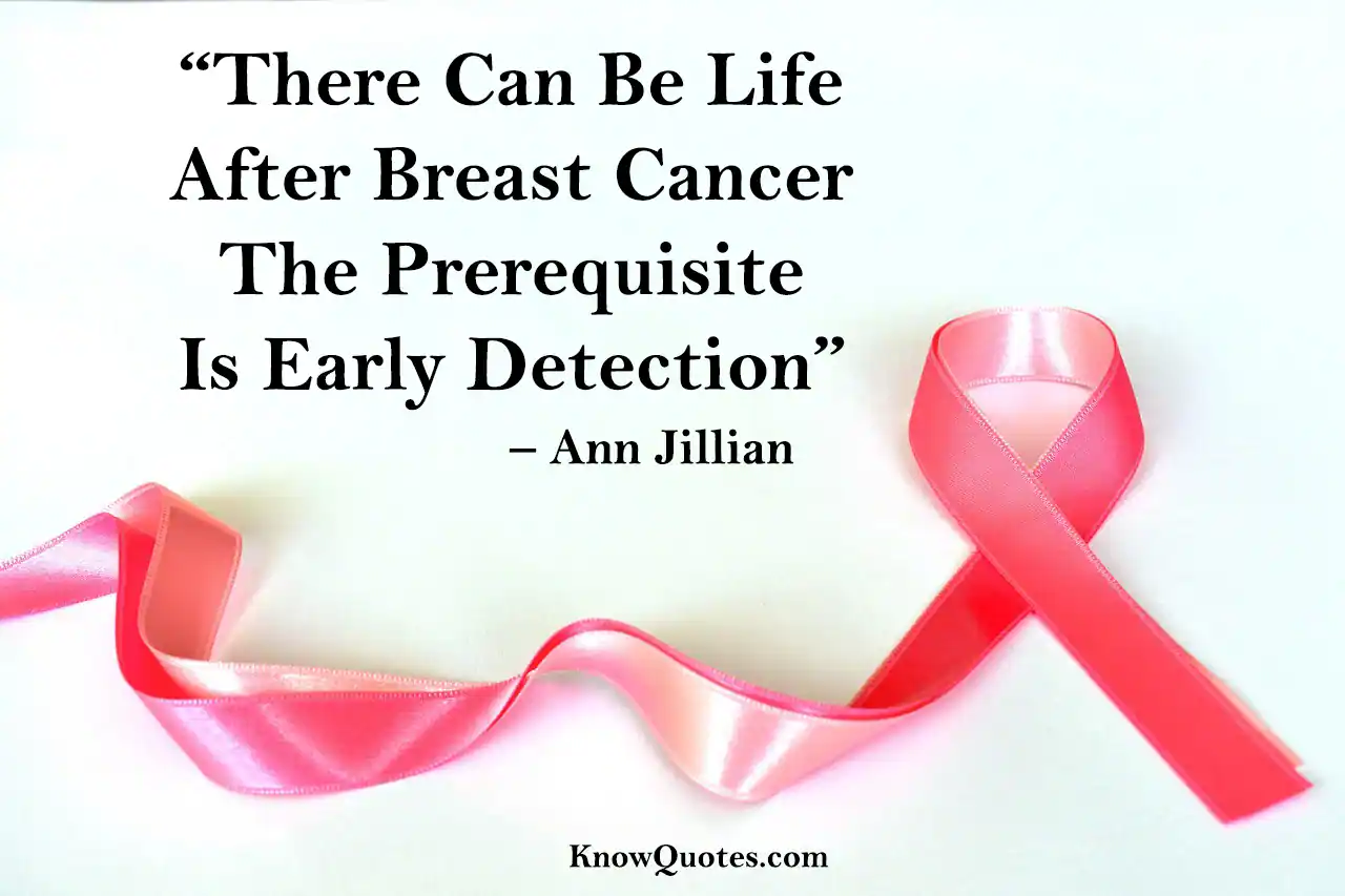 Breast Cancer Awareness Month Quotes Inspirational