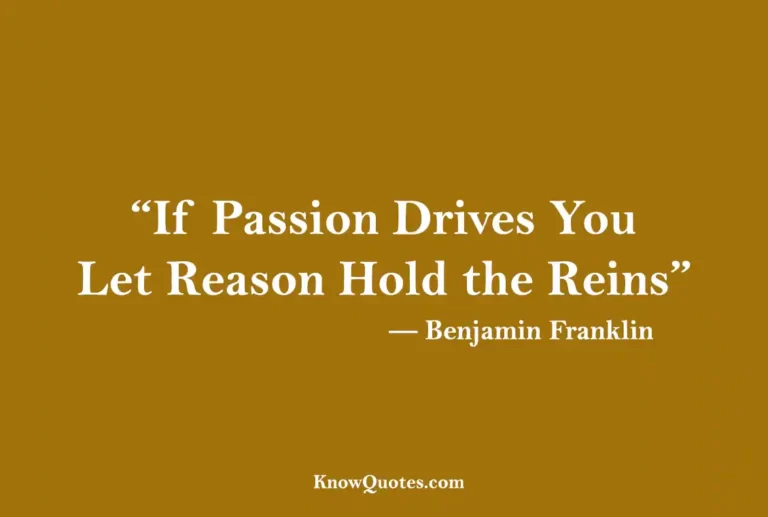 Famous Quotes About Passion