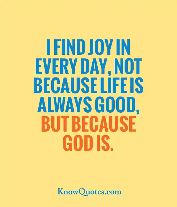 God Is Good Quotes