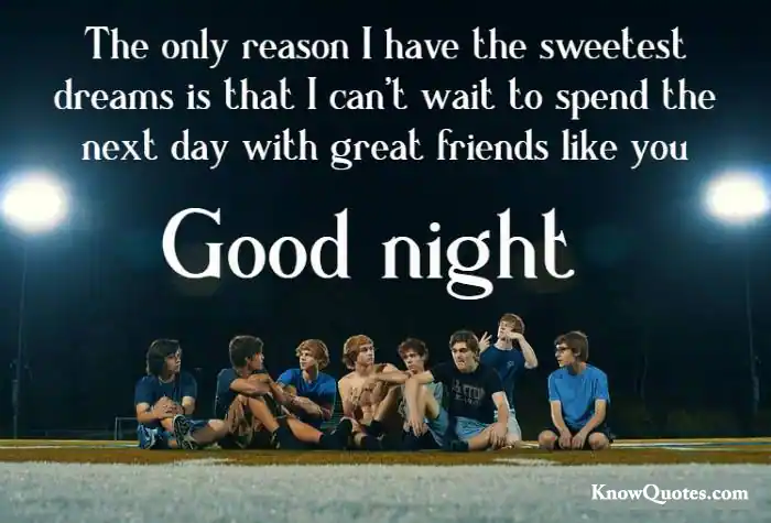 Good Night Quotes Friends