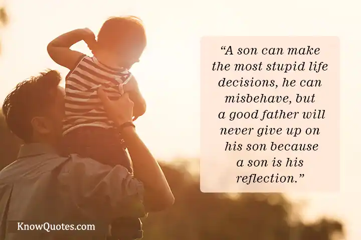 Look Alike Father and Son Quotes