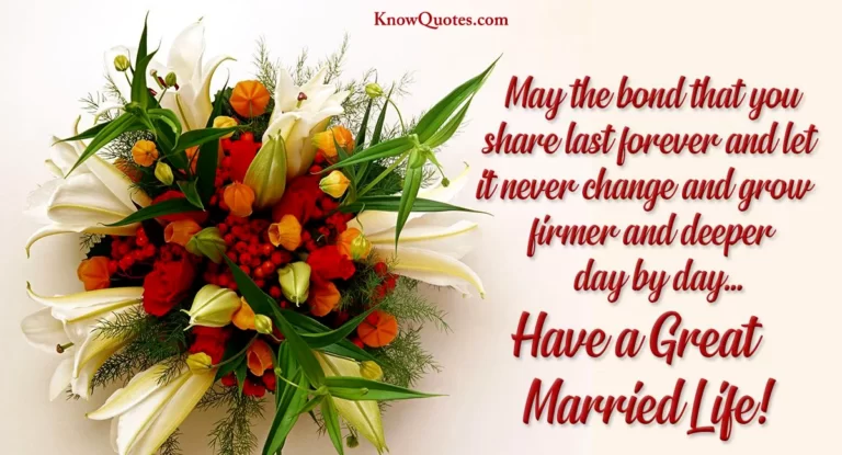 Happy Married Life Quotes