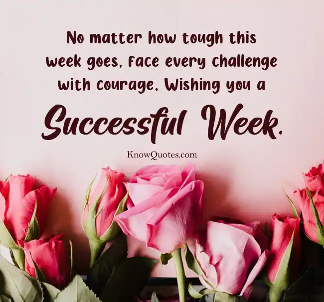 Happy New Week Positive Quotes