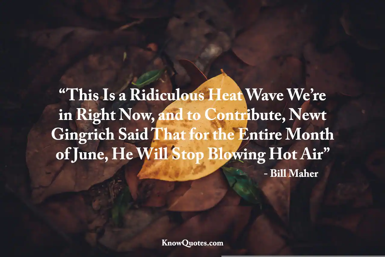 Quotes About Heat