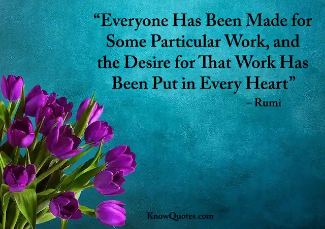Rumi Quotes on Love and Life