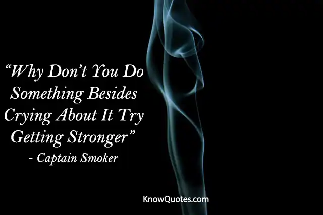 Smoker Quotes in English