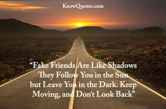 Moving on From Fake Friends Quotes