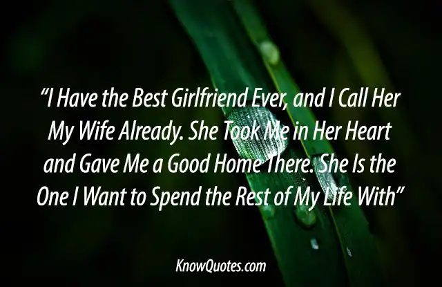 Best Girlfriend in the World Quotes