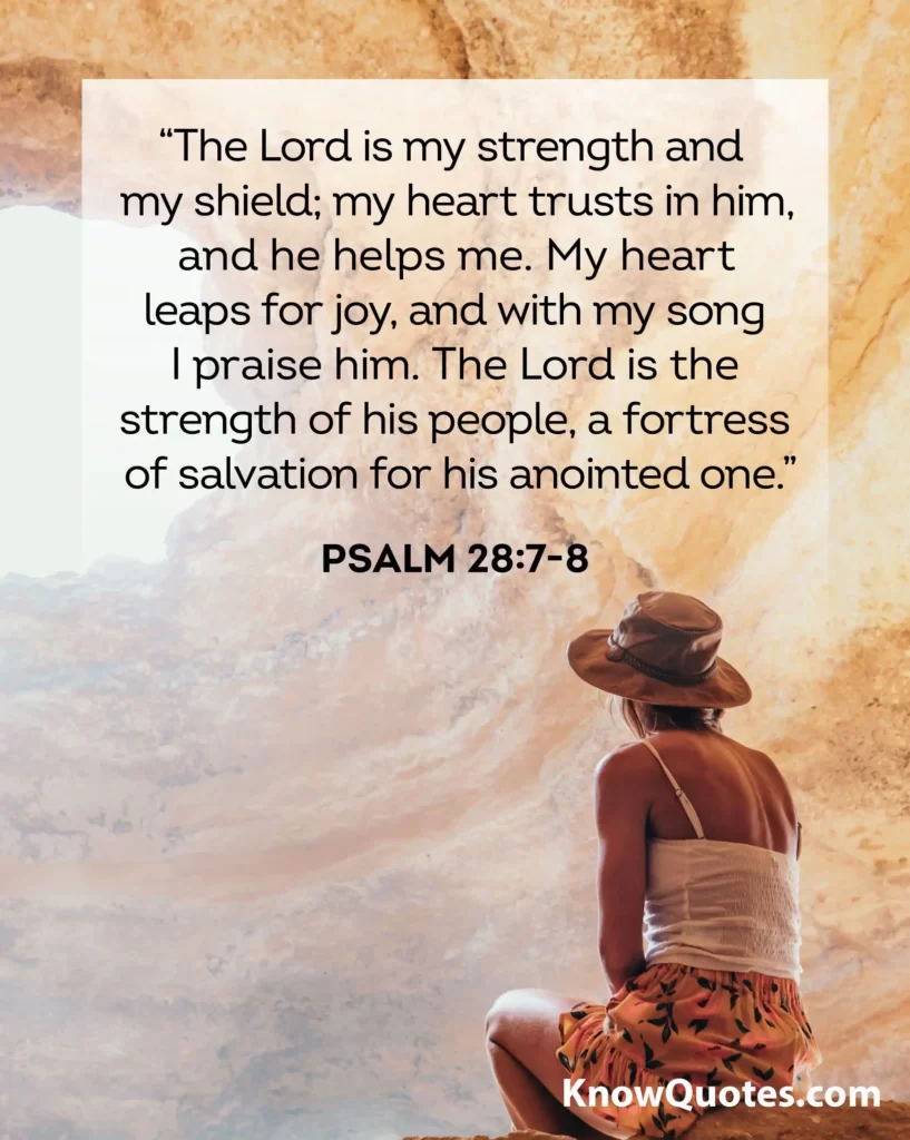 Bible Verses About Strength