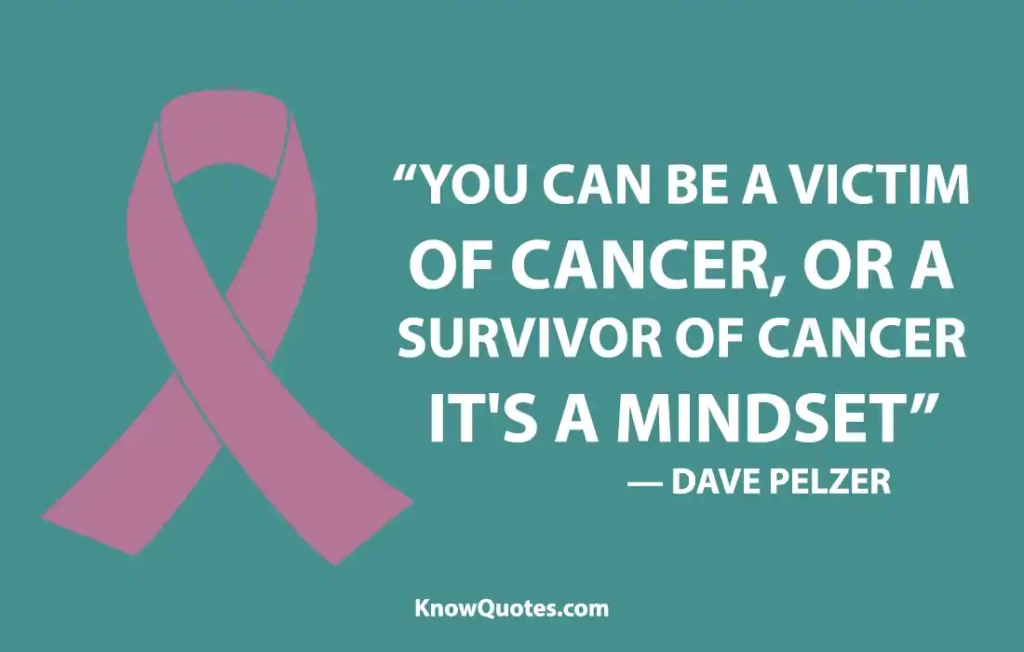 Short Inspirational Cancer Quotes