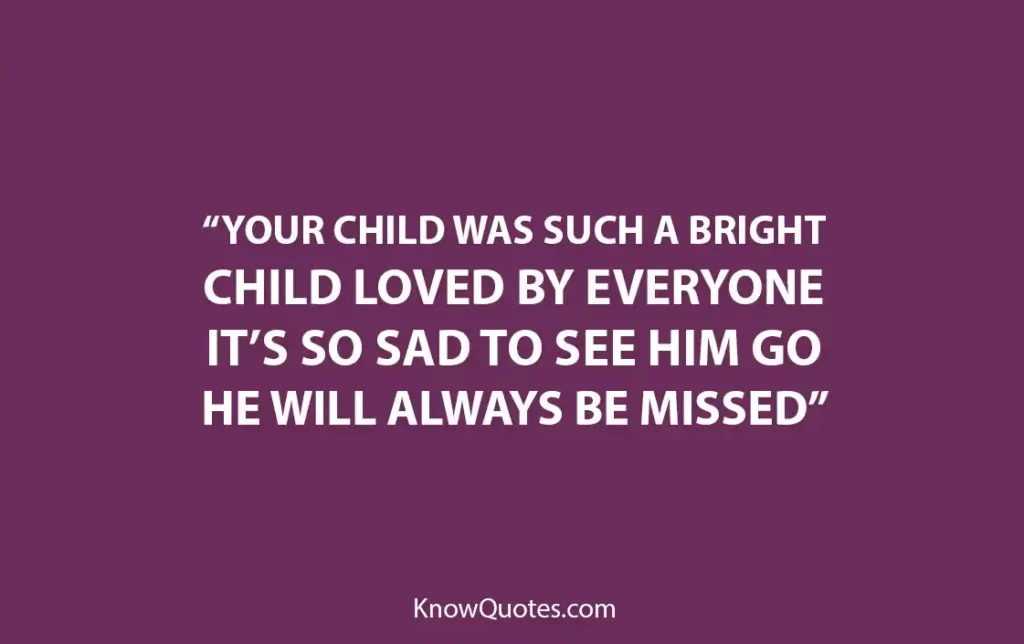 Short Infant Loss Quotes