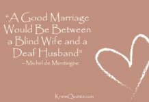 Inspirational Quotes of Marriage