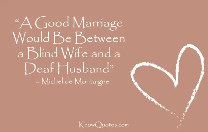 Inspirational Quotes of Marriage