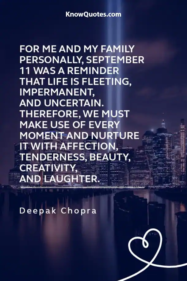 Sept 11 Quotes Inspirational