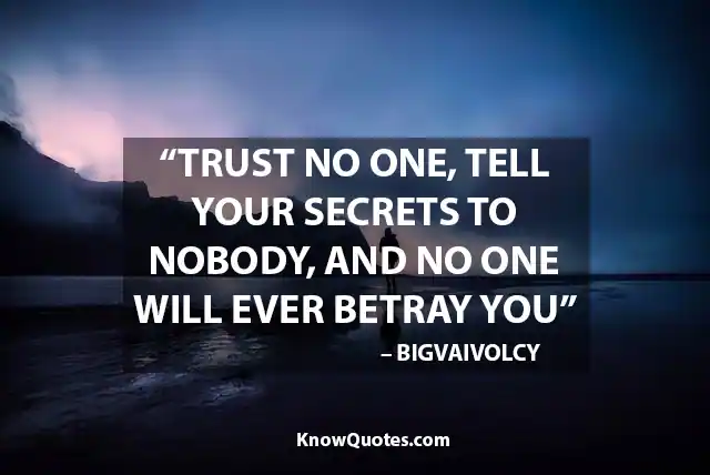 Inspirational Quotes About Trusting Yourself