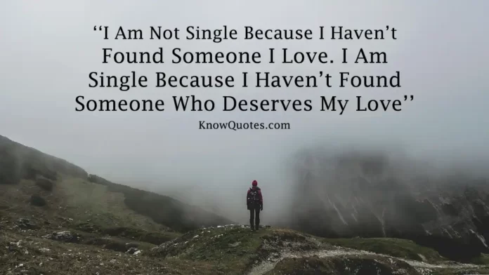 Inspirational Quotes for Singles