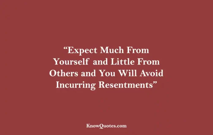 Quotes About Expectation and Disappointment