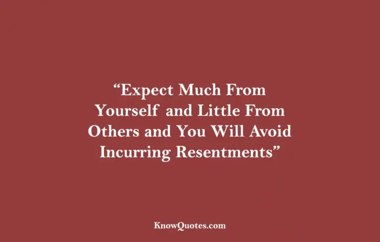 Expectation and Disappointment Quotes