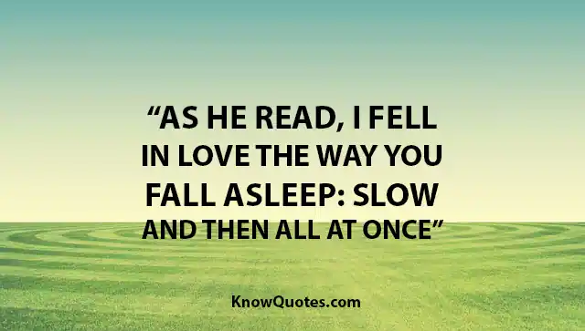 Quotes About Falling for Someone