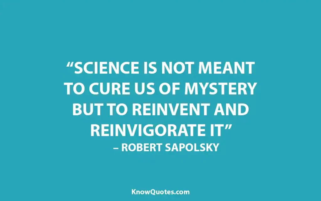 Quotes for Science