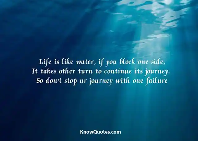 Sayings About Water and Life