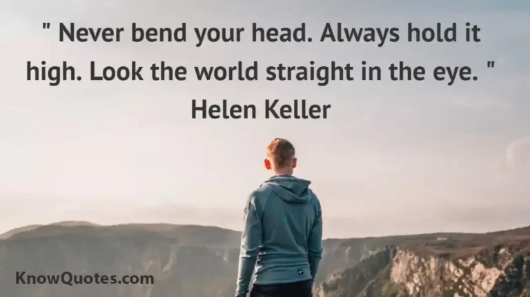 Keep Your Head up Quotes