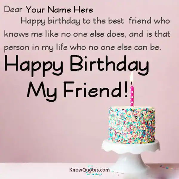 Cute Birthday Friendship Quotes