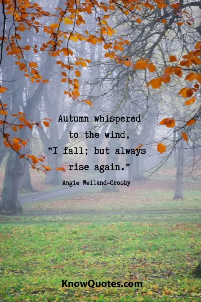 Fall Pictures With Quotes