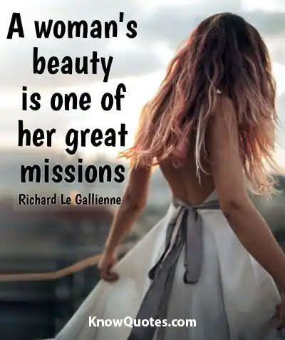 A Beautiful Woman Quotes