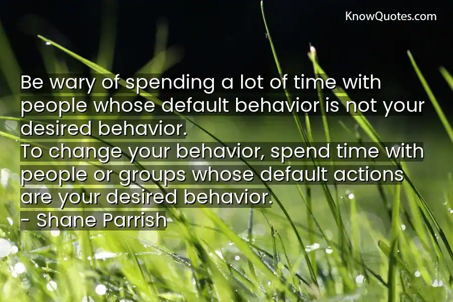 Behavior Quotes