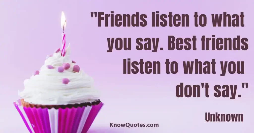 Happy Birthday Friendship Quotes