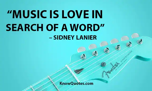 Short Music Quotes and Sayings