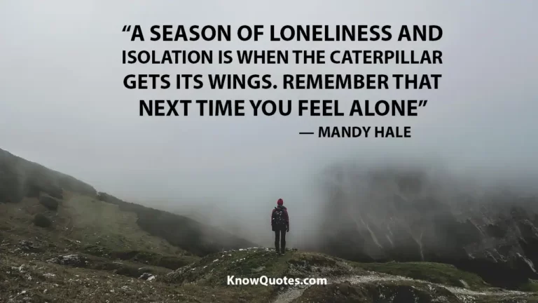 Sayings About Loneliness
