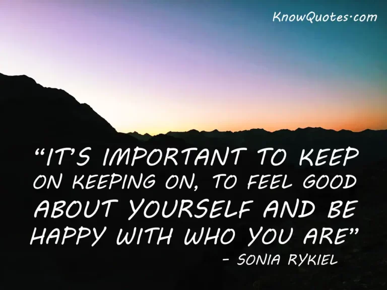 Feel Good Quotes and Sayings