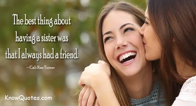 Sister Quotes and Sayings